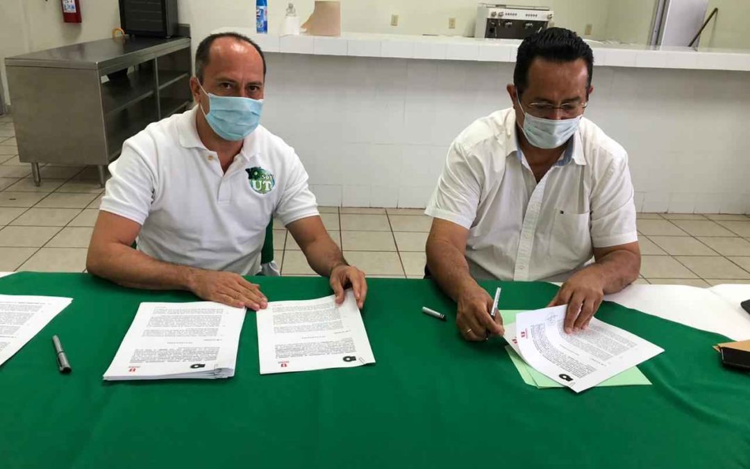 La UTCGG firma convenio con la Universidad Politécnica del Estado de Morelos