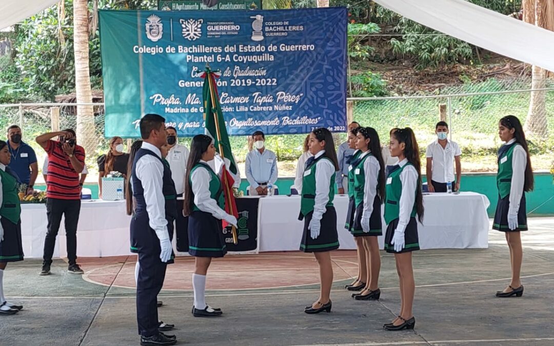 Egresa Generación 2019 – 2022 del COBACH 6-A